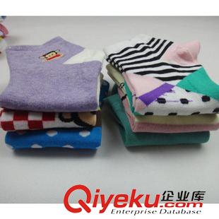 休閑襪 2015春夏熱賣時尚休閑女士棉襪 薄款吸汗透氣舒適糖果多彩襪 批發原始圖片3