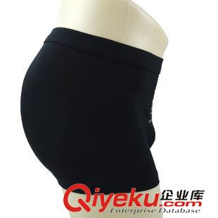 三角褲 2015新款 金盾男士莫代爾舒適平角簡約風印花平角男士內褲3863原始圖片3