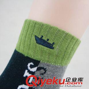 金盾 金盾原廠zp5472全棉吸汗kj男士運動襪 中筒時尚刺繡男棉襪原始圖片3