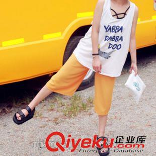 小背心/吊帶 2015潮流新款 夏季必備 韓版顯瘦無袖背心