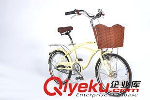 飛行DTFLY 飛行沙灘車_內三速 休閑自行車高碳鋼雙V剎飛行沙灘車女生車原始圖片3