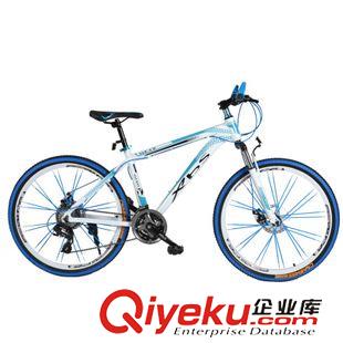 臺灣暇步士 鋁21速_XBS_扁條 雙碟剎超輕山地自行車彩配扁條軸承輪組變速車原始圖片2