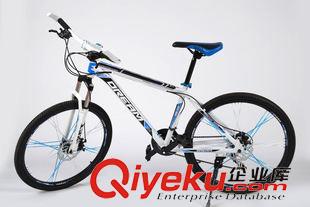300-399元 鋁24速_鉅慕_扁條 鋁合金車架24速變速山地自行車碟剎男士山地車原始圖片2