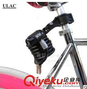 車     鎖 臺(tái)灣zpULAC優(yōu)力Y-9環(huán)形鎖 加長(zhǎng)自行車圈鎖 環(huán)形鎖座墊鎖 防盜鎖原始圖片2