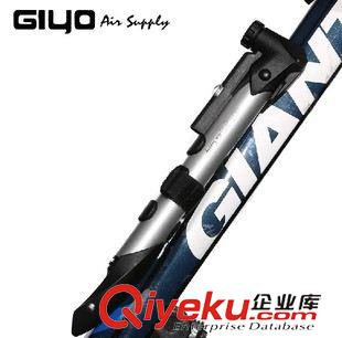 氣     筒 000GIYO GP-91W自行車便攜打氣筒 可轉換氣嘴美嘴/法嘴 騎行裝備