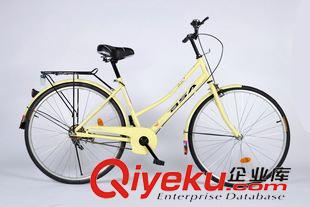 休閑車 仿捷_三槍 廠家直銷通勤自行車休閑車高碳鋼車架男女通用校園車原始圖片2