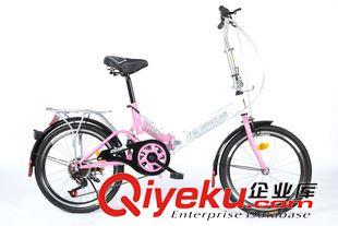 休閑車 神鷹變速_鳳凰_20 20寸折疊自行車學(xué)生便攜變速單速代步減震單車原始圖片2