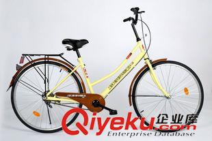 休閑車 仿捷_{yj}_26 26寸普通城市休閑自行車學(xué)生通勤自行車男女斜梁原始圖片2