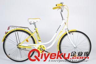 休閑車 櫻花_{yj}麟龍_24寸 24休閑車女士校園輕便復古城市學生通勤淑女原始圖片3