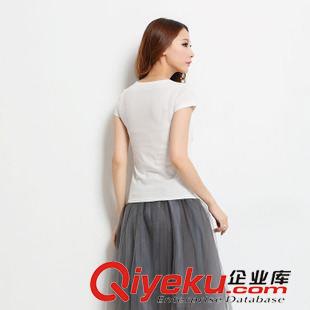 短袖T恤 實拍現(xiàn)貨2015超好質量潮酷時尚可愛小鳥圖案 純棉精致短袖t恤原始圖片3