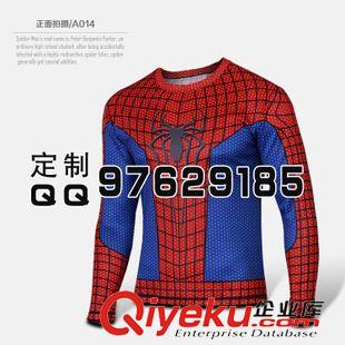 長袖英雄T恤衫 {zx1}正品鋼鐵俠長袖圓領(lǐng)T恤衫定制廠家 戶外圓領(lǐng)長袖鋼鐵俠T恤衫