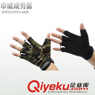 手套 新款防滑戶外分指手套 5.11戰(zhàn)術(shù)半指手套 軍迷格斗手套男士手套原始圖片3
