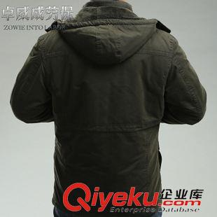 棉服 廠家直銷 冬季新款品牌休閑男裝 中年男士羽絨棉服外套 加厚