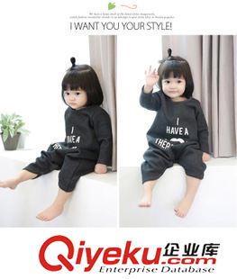 7月21日 韓版寶寶長袖哈衣連身衣爬服寶寶衣嬰兒服小胡子哈衣