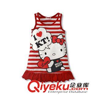 3月24日 hellokitty超可愛背心裙連衣裙裙子純棉二色原始圖片3