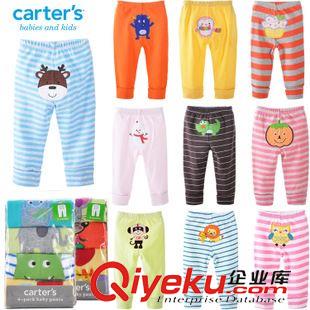 3月4日 新款印標carter's卡特四件包兒童PP褲長褲子全棉繡花可挑