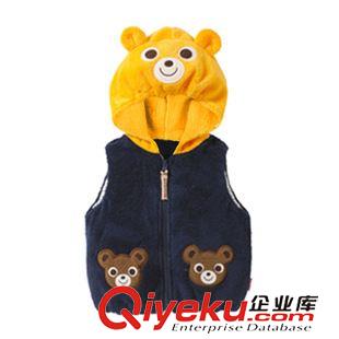 11月27日 mikihouse兒童馬甲馬夾背心珊瑚絨動(dòng)物造型原始圖片2