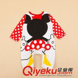 卡通disney/面包超人/hellokitty 迪士尼迪斯尼米奇米妮长袖哈衣连身衣长爬服宝宝衣婴儿服