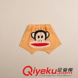 褲子PP褲打底褲九分褲 韓版大口猴兒童糖果色PP褲夏款短褲原始圖片2