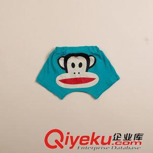 褲子PP褲打底褲九分褲 韓版大口猴兒童糖果色PP褲夏款短褲原始圖片3