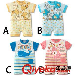 夏款 面包超人哈衣寶寶背心哈衣連身衣爬服嬰兒服夾衣C