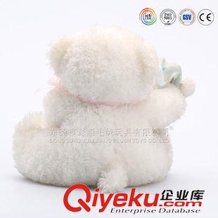 YK1熊仔系列 定做白色母子寶寶熊 promotional plush toys  愛心母子公仔娃娃原始圖片3