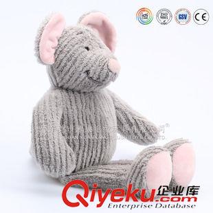 YK2-1鼠 定做憨憨 鞭炮絨老鼠填充公仔 pp棉填充老鼠玩偶 實力廠家定做原始圖片2