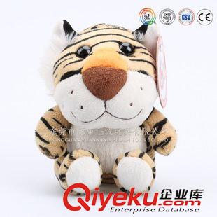 YK2-3虎 實(shí)力毛絨廠家 專業(yè)定做 動(dòng)漫毛絨玩具定做  仿真老虎毛絨玩具