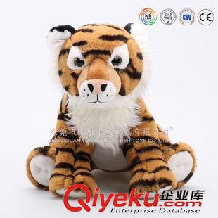 YK2-3虎 實(shí)力毛絨廠家 專業(yè)定做 動(dòng)漫毛絨玩具定做  仿真老虎毛絨玩具