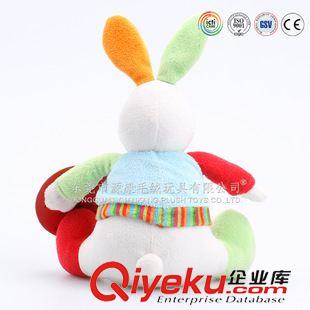 YK2-4兔 母嬰兒童安撫小兔子毛絨公仔卡通大白兔 毛絨玩具廠OEM定制原始圖片3