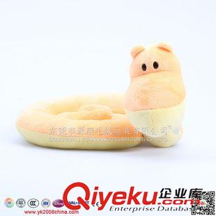 YK2-6蛇 供應小靈蟲毛絨蛇公仔吉祥物  圣誕造型吉祥蛇公仔