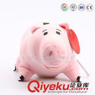 YK2-12豬 填充泡沫粒子拉鏈豬玩具 定做毛絨玩具公仔造型 毛絨零錢存錢罐原始圖片2