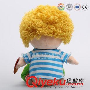 YK10人物系類 ICTI毛絨玩具廠供應 企業(yè)吉祥物公仔plush toy  factory 定做