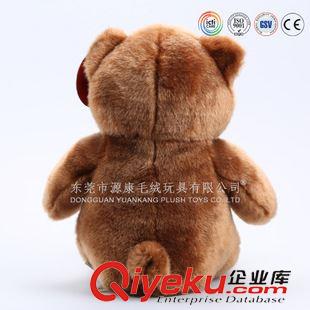 未分類 定做短毛料pp棉填充熊仔  QQ刺繡工藝熊仔  出口Denmark玩具熊仔原始圖片3