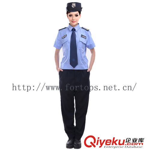 襯衫 保安服 小區(qū)物業(yè)酒店保安制服夏裝 襯衫短袖