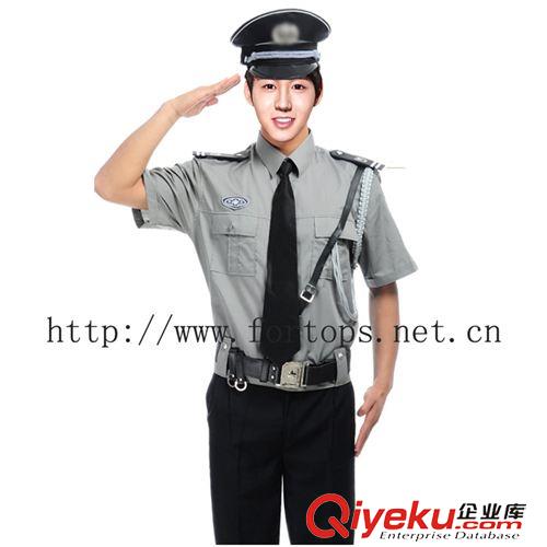 工程服鐵路制服 定做保安工作服 物業制服 安保保全服裝 短袖夏裝套裝
