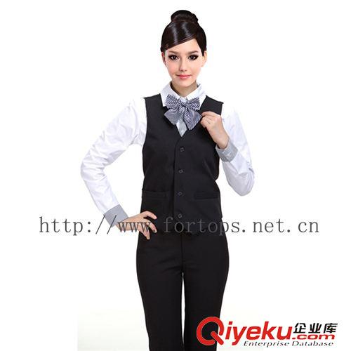馬夾 超市服務員工作服馬甲 商場導購服裝志愿者馬夾KTV服務生馬甲原始圖片2