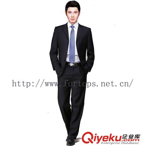 導(dǎo)購收銀服裝 職業(yè)套裝男裝時尚歐美西裝外套褲子工作服制服原始圖片2