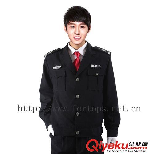 保安服 直擺bafz工廠學校物業(yè)小區(qū)保安工作服制服套裝原始圖片2