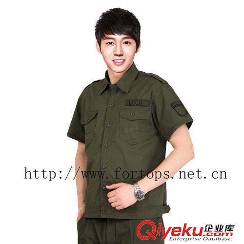 車間工作服 夏季短袖 工作服制服 汽修服 長袖 套裝勞保服 工服原始圖片2