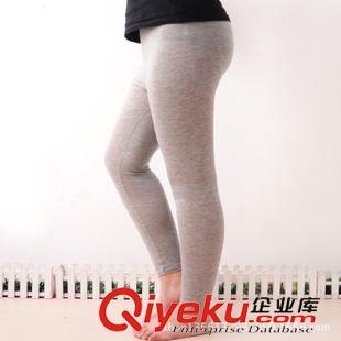 女式打底褲運動褲 春秋季韓版褶皺莫代爾女顯瘦打底褲薄大碼松緊腰顯瘦短褲九分褲原始圖片2