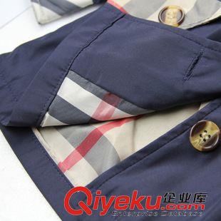 外套 現(xiàn)貨 中小童 秋款童裝 外貿(mào)B家風(fēng)衣bur~ 夾克長款童外套女 68131原始圖片3
