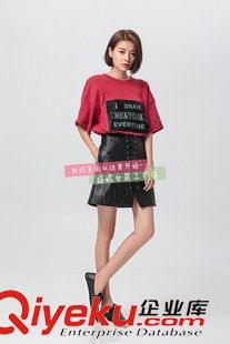短裙 Hdp歐美范女裝仿羊皮PU皮裙顯腿長性感傘裙半身裙一步裙短裙