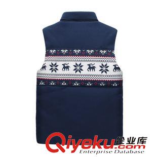 馬甲/背心 皇瑞馬甲 男士馬夾冬季加厚迷彩修身男式立領休閑馬甲外套原始圖片2