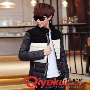 男式羽絨服 2015新款羽絨服男 白鴨絨填充保暖修身男士羽絨衣休閑潮