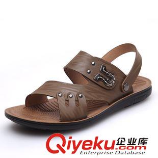 夏季新品涼鞋 2015夏季新品 男式zp涼鞋 男款涼鞋 男士涼鞋批發(fā) 夏季新品涼鞋原始圖片2