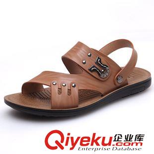 夏季新品涼鞋 2015夏季新品 男式zp涼鞋 男款涼鞋 男士涼鞋批發(fā) 夏季新品涼鞋原始圖片3