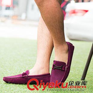 皮鞋 zp單鞋英倫休閑男鞋磨砂男士豆豆鞋潮鞋男 批發(fā) 代發(fā)