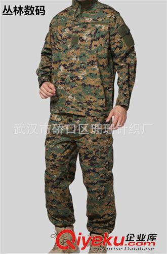 外軍迷彩套裝 戶外叢林數(shù)碼迷彩服套裝美式男作訓服特戰(zhàn)服CS偽裝野戰(zhàn)工作服