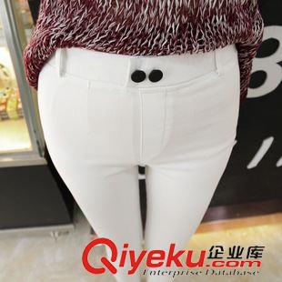 長褲 2015秋款新款打底褲修身顯瘦大碼彈力高腰長褲女外穿小腳褲鉛筆褲